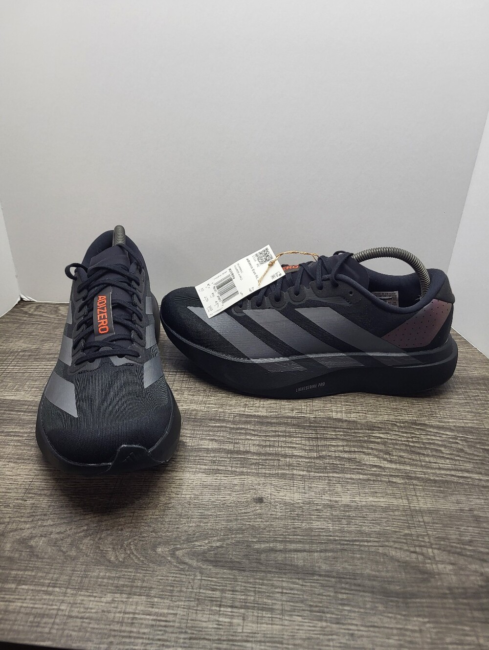 Adidas Adizero Evo SL Running Shoes Women's Size 10 Core Black - KI1899 New